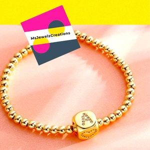 14kt gold filled beaded handmade bracelet